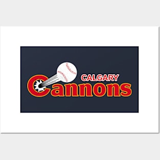 Vintage Calgary Cannons Baseball Posters and Art
